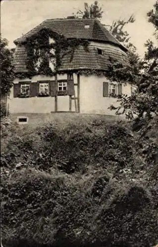 Ak Mahlitzsch Roßwein in Sachsen, Das runde Haus