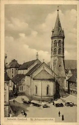 Ak Schwäbisch Gmünd im Ostalbkreis, St. Johanniskirche