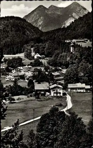 Ak Jachenau in Oberbayern, Panorama, Herzogstand