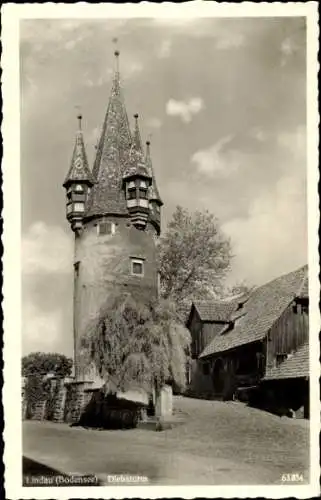 Ak Lindau am Bodensee Schwaben, Diebsturm