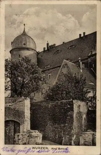 Ak Wurzen in Sachsen, Altes Schloss