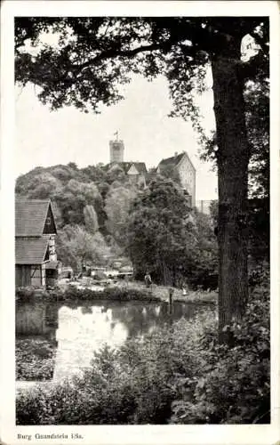 Ak Gnandstein Kohren Sahlis Frohburg in Sachsen, Burg Gnandstein