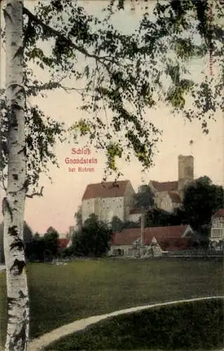 Ak Gnandstein Kohren Sahlis Frohburg in Sachsen, Burg Gnandstein