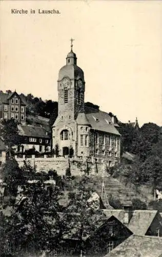 Ak Lauscha Thüringen, Kirche