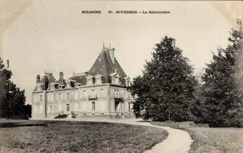 Ak Sologne Souesmes Loir et Cher, La Rebutiniere