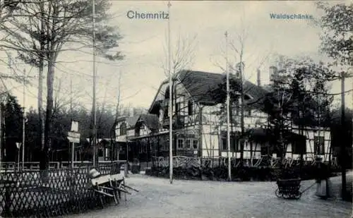 Ak Chemnitz in Sachsen, Waldschänke