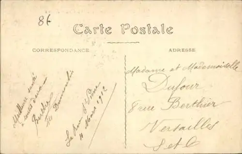 Ak Beauvais Oise, Rathaus, alte Häuser