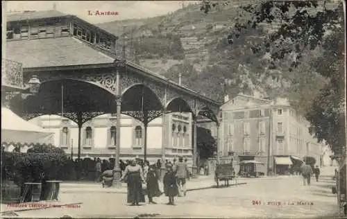 Ak Foix Ariege, La Halle