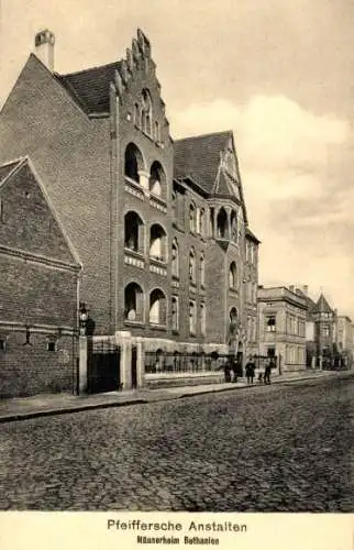 Ak Cracau Magdeburg, Pfeiffersche Anstalten, Männerheim Bethanien