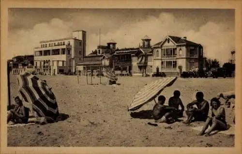 Ak Palavas les Flots Hérault, Villas de la Plage, Rechtes Ufer