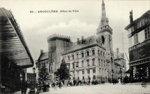 Ak Angoulême Charente, Rathaus