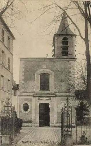 Ak Saint Maur des Fossés Val de Marne, Kirche