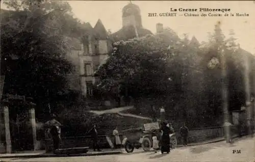 Ak Gueret Creuse, Chateau des Comtes de la Marche