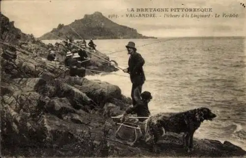 Ak Val André Côtes d’Armor, Pecheurs a la Lingouare, Le Verdelet