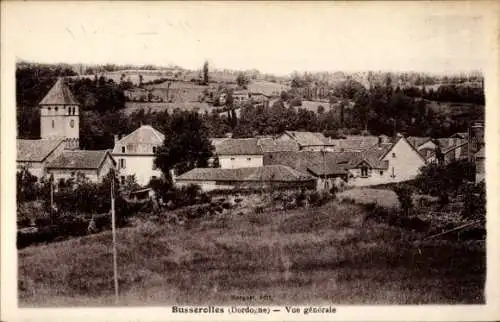 Ak Busserolles Dordogne, Panorama