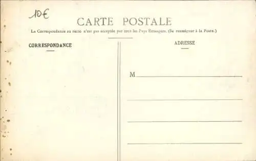 Ak Châtillon sur Seine Côte d’Or, Route de Dijon, Entree de la Colonie du Xe Arrond. Paris