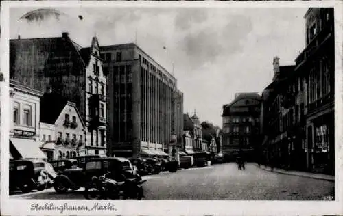 Ak Recklinghausen, Marktplatz