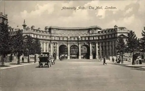 Ak London City England, Admiralty Arch, The Mall