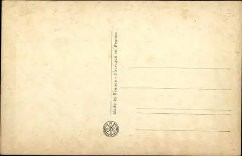 Ak Paris VII, Der Eiffelturm, Eiffelturm, Blick vom Trocadero