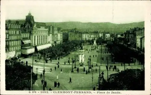 Ak Clermont Ferrand Puy de Dôme, Place de Jaude