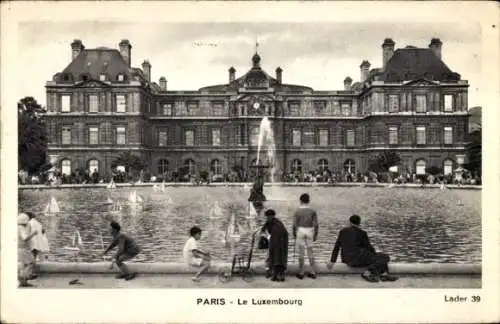 Ak Paris VI Luxembourg, Palais de Luxembourg