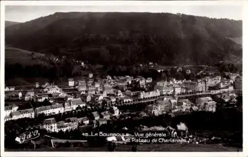 Ak La Bourboule Puy-de-Dôme, Gesamtansicht, Plateau de Charlannes