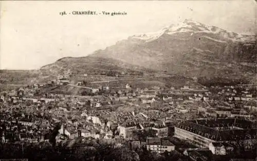 Ak Chambéry Savoie, Gesamtansicht