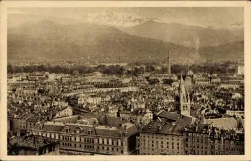 Ak Grenoble-Isère, Gesamtansicht