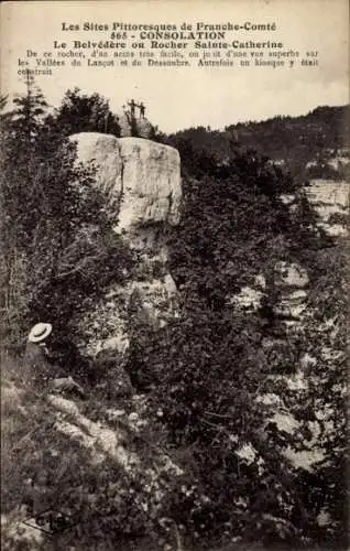 Ak Jura, Trost, Belvedere au Rocher Sainte Catherine