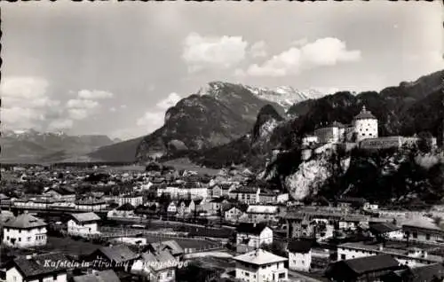 Ak Kufstein in Tirol, Gesamtansicht, Kaisergebirge