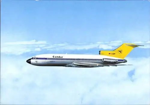 Ak Deutsches Passagierflugzeug, Condor, Boeing 727 30 Europa Jet