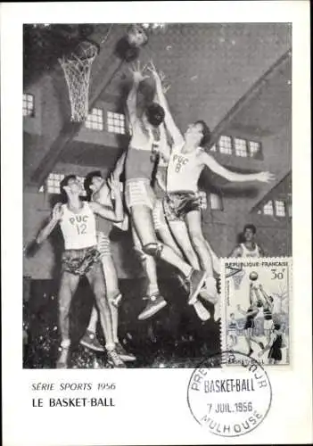 Maximum Ak Basketball, Basketballspiel, Jahr 1956