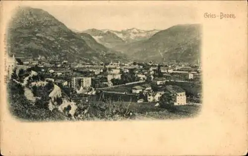 Ak Gries Bozen Bolzano Südtirol, Panorama