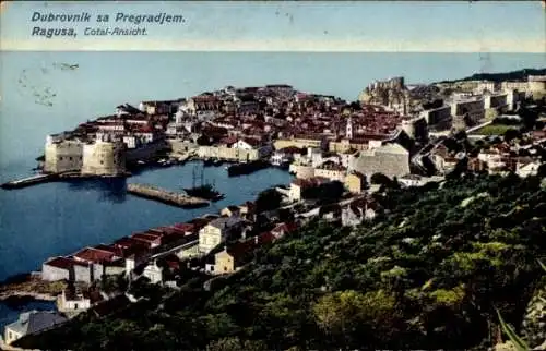 Ak Ragusa Dubrovnik Kroatien, Totale