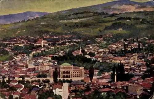 Ak Sarajevo Bosnien Herzegowina, Panorama