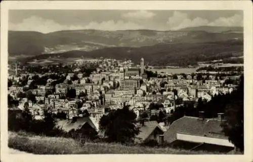 Ak Jablonec nad Nisou Gablonz an der Neiße Region Reichenberg, Gesamtansicht