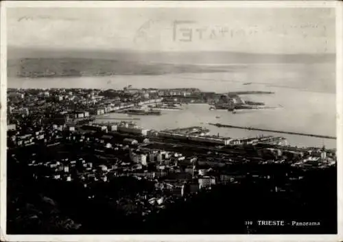 Ak Triest Trieste Friuli Venezia Giulia, Panorama