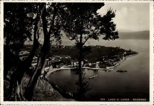 Ak Maderno Lombardia Italien, Durchblick, Teilansicht