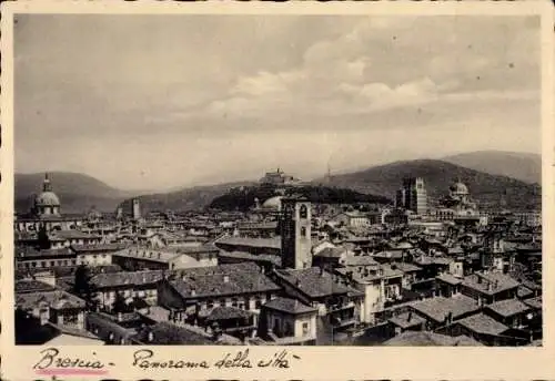 Ak Brescia Lombardia, Stadtpanorama