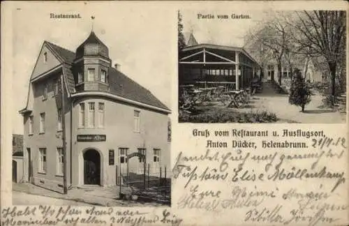 Ak Helenabrunn Viersen in Nordrhein Westfalen, Restaurant Anton Dücker