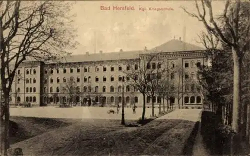 Ak Bad Hersfeld Hessen, Kriegsschule