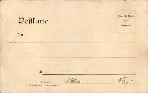 Ak Halberstadt am Harz, Abgebrannter Schuhhof, 1903