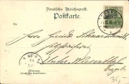 Passepartout Litho Roßwein in Sachsen, Café Hofmann