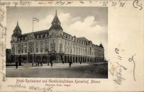 Ak Hamburg Altona, Hotel Restaurant und Gesellschaftshaus Kaiserhof