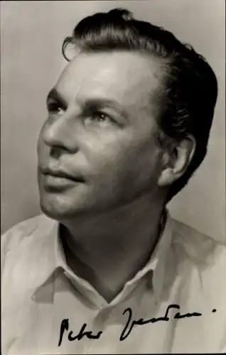 Ak Schauspieler Peter Herden, Portrait