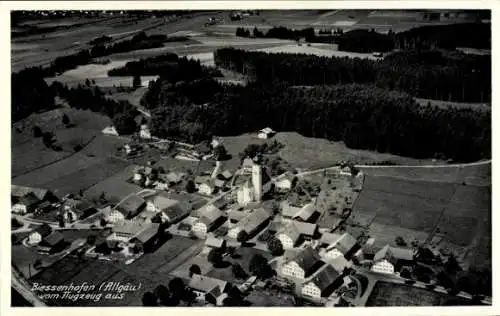 Ak Biessenhofen im Ostallgäu, Fliegeraufnahme