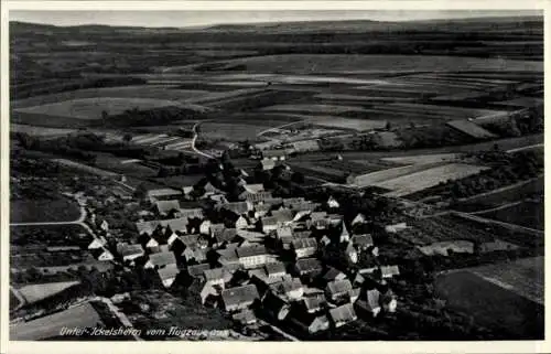 Ak Ickelheim Bad Windsheim in Mittelfranken Bayern, Fliegeraufnahme