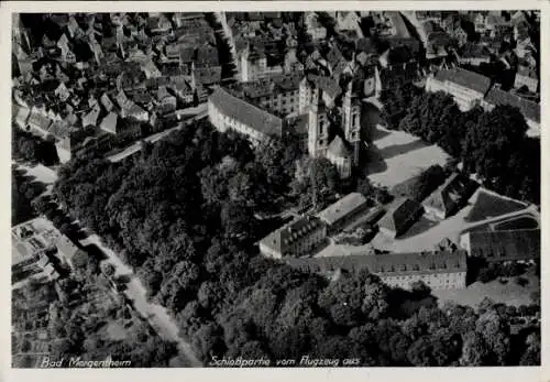 Ak Bad Mergentheim in Tauberfranken, Schloss, Luftbild