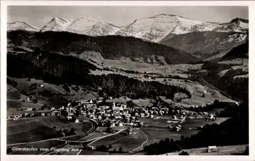 Ak Oberstaufen im Allgäu, Fliegeraufnahme