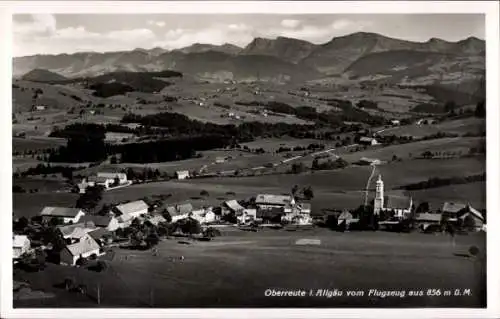 Ak Oberreute im Allgäu Schwaben, Fliegeraufnahme